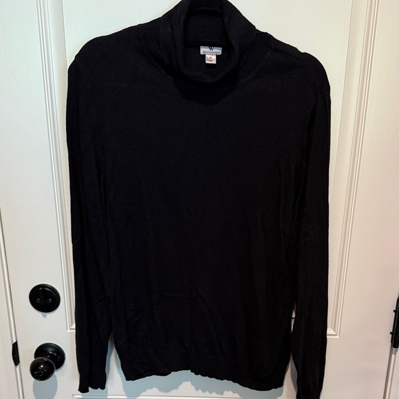 Black Turtleneck Sweater - Picture 1 of 2